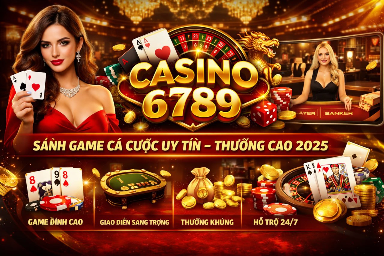 6789 Sảnh game các cược uy tín